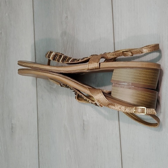 Coconuts By Matisse Marisa Women Ankle Heels Sandals Thin shoes sz 10 - Picture 9 of 12